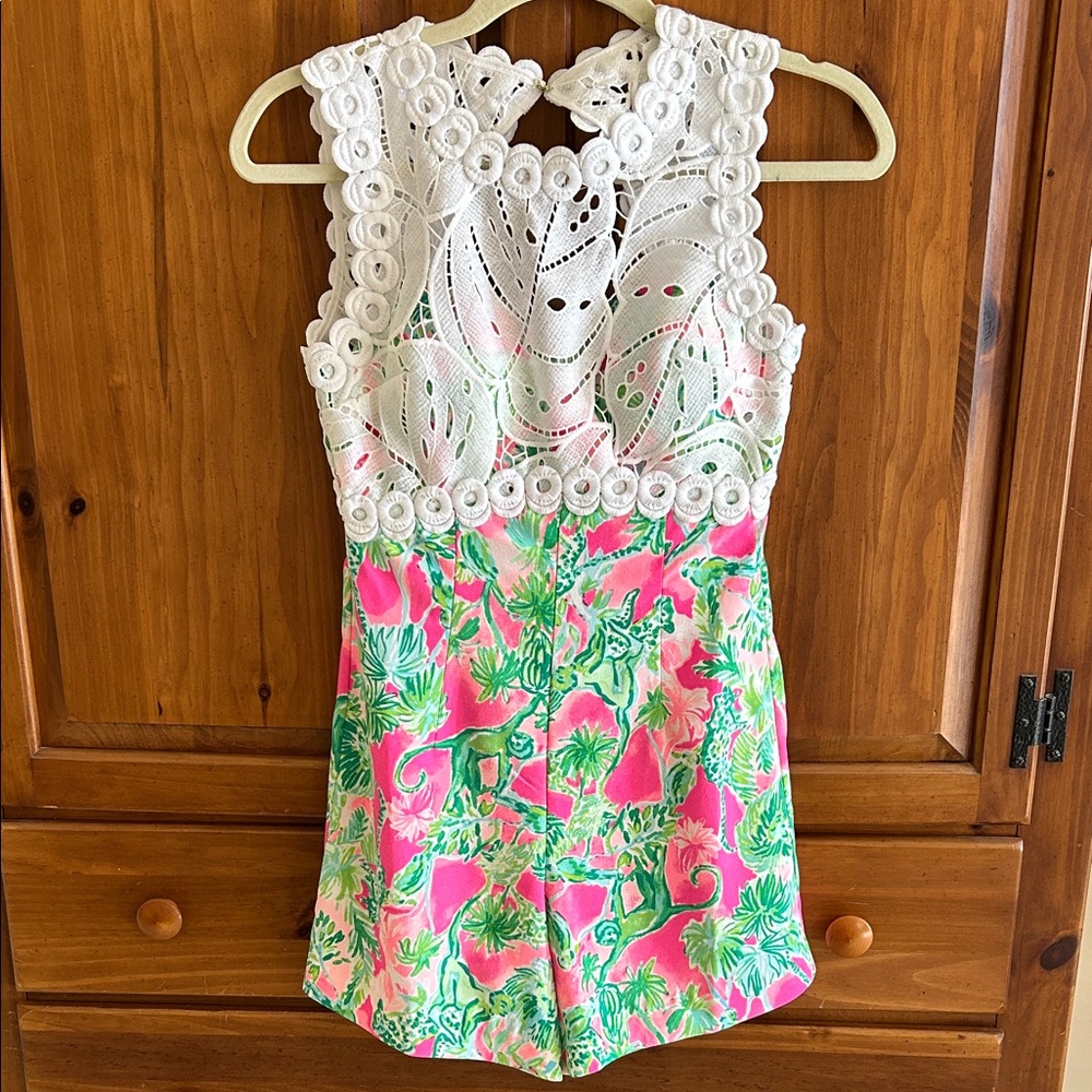 Lilly Pulitzer Colorful juniors Romper.
